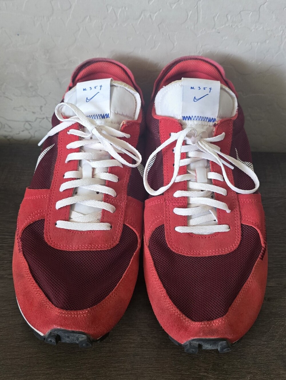 Nike Daybreak-Type N.354 Red Running Shoes, Men's 13